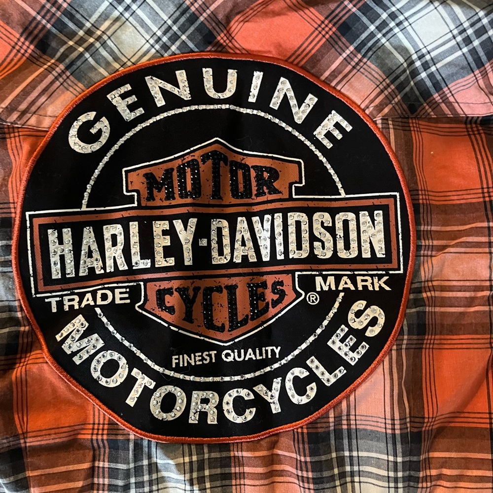 Harley Davidson button-up